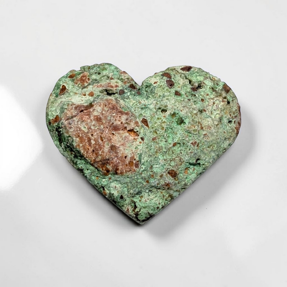 Smithsonite Ore Heart | Smithsonite Ore | Anxiety Relief and Burnout Recovery | Shop in-store or online with Zen Collection Crystal Store Near Me Canada