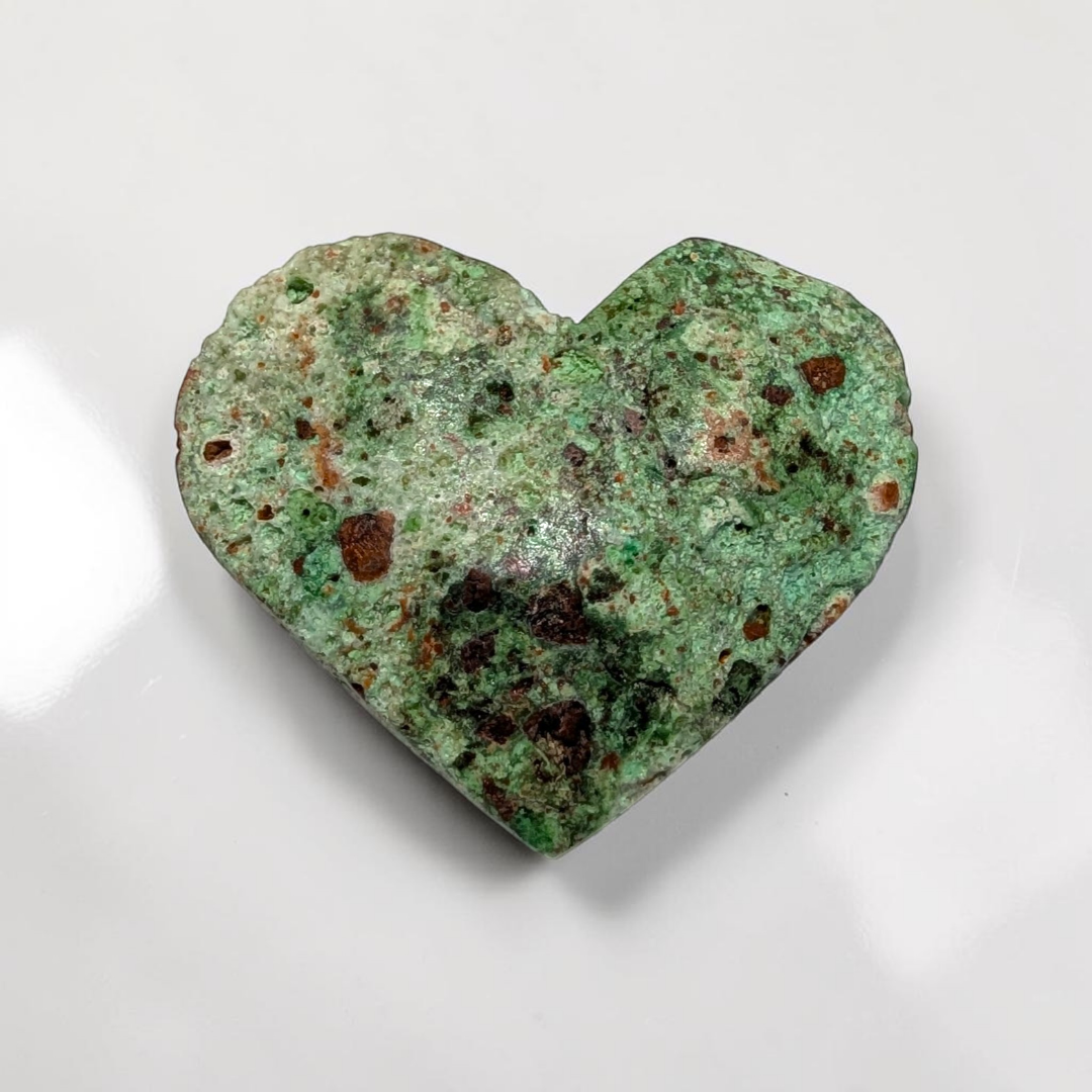 Smithsonite Ore Heart | Smithsonite Ore | Anxiety Relief and Burnout Recovery | Shop in-store or online with Zen Collection Crystal Store Near Me Canada