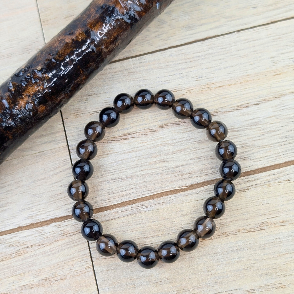 Grounding smoky quartz crystal bracelet benefits