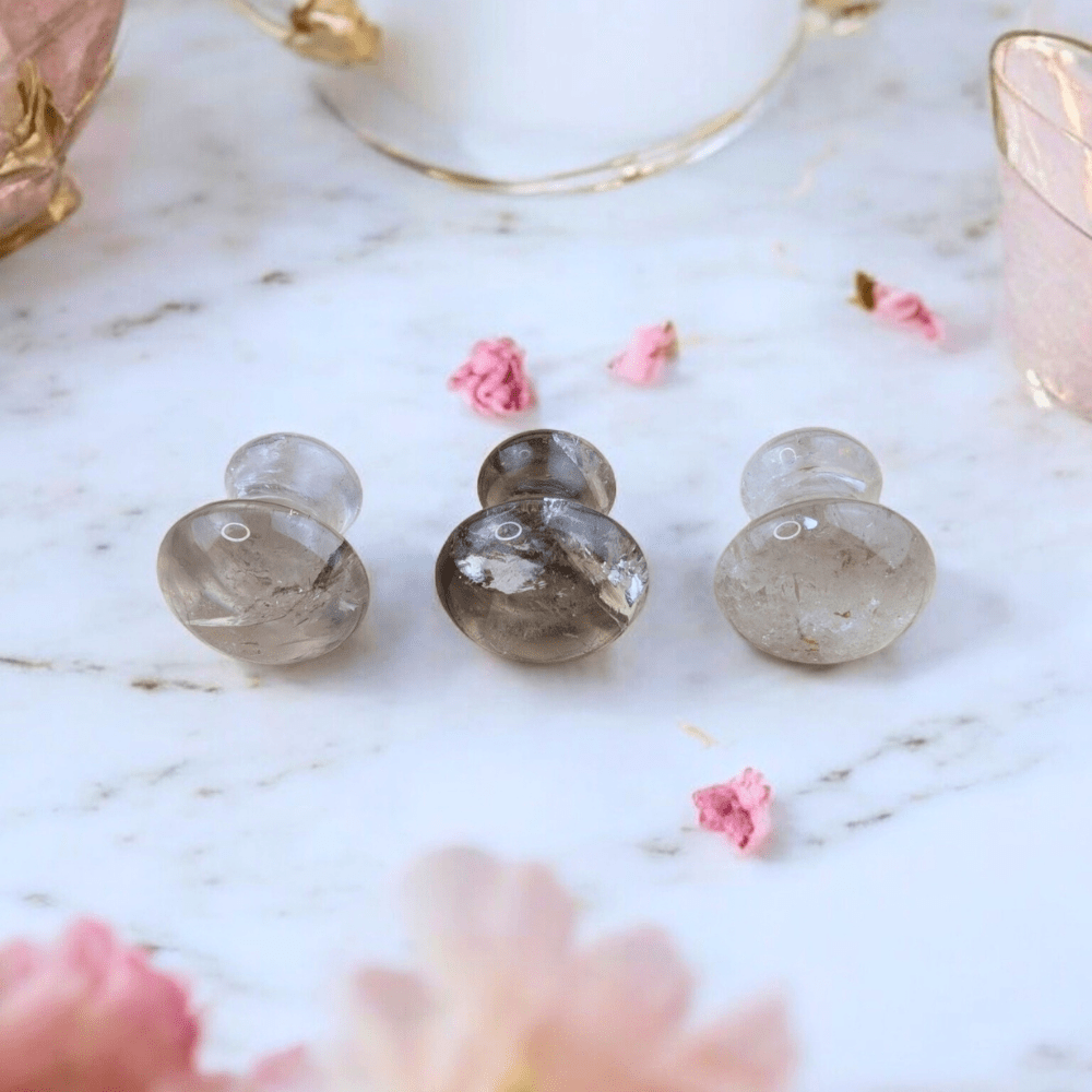 Smoky Quartz self-care tool for emotional balance