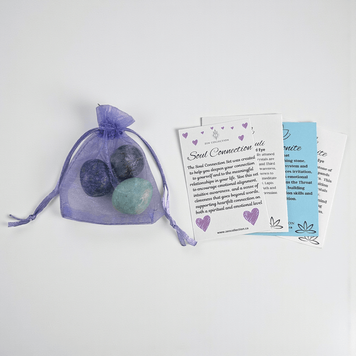 Natural crystal tumbles for intuitive connection, available at zen Collection Metaphysical Store Barrie. Shop In-store or Online Now 