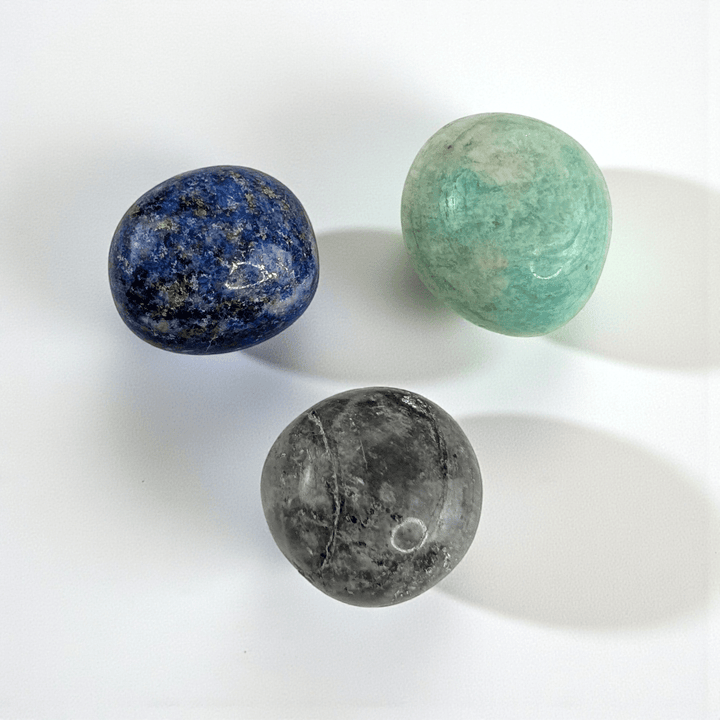 Natural crystal tumbles for intuitive connection, available at zen Collection Metaphysical Store Barrie. Shop In-store or Online Now 