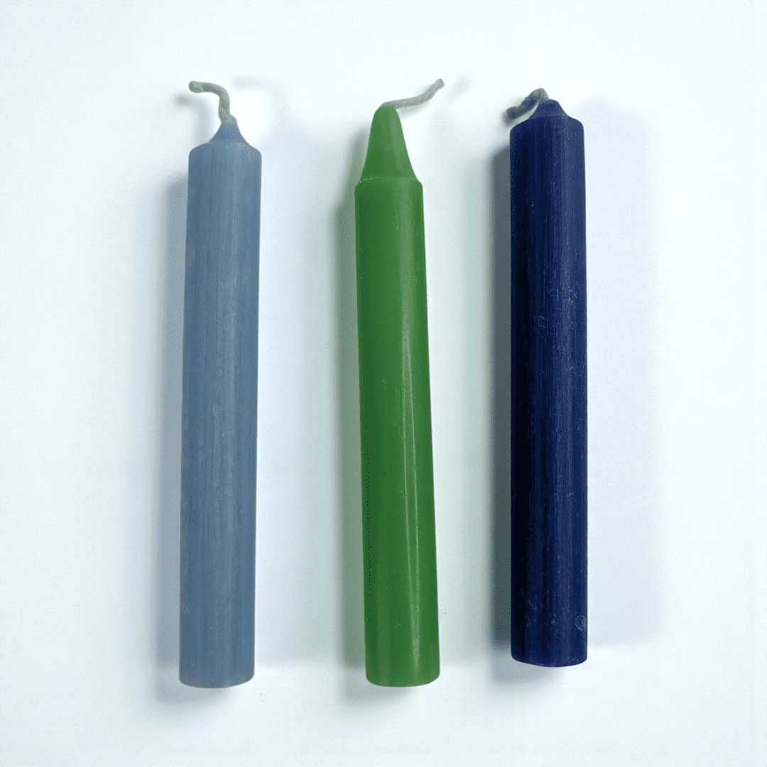 Spell candles for soul connection and emotional clarity available at zen collection metaphysical store in Barrie.