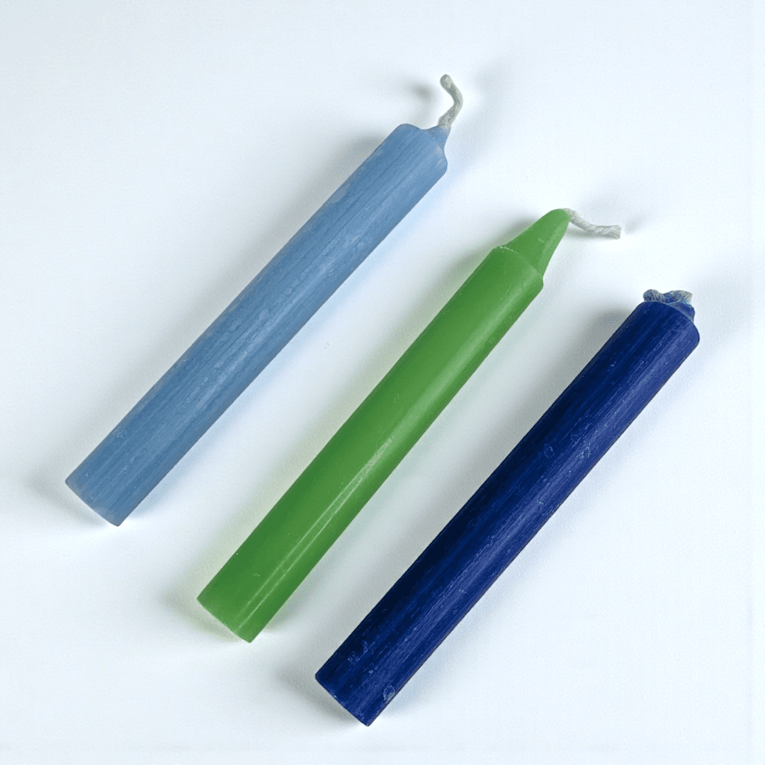 Spell candles for soul connection and emotional clarity available at zen collection metaphysical store in Barrie.