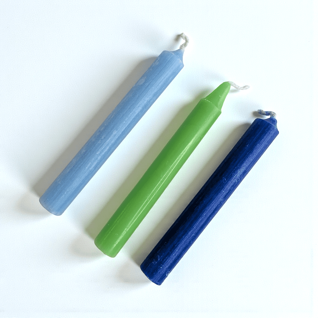 Spell candles for soul connection and emotional clarity available at zen collection metaphysical store in Barrie.