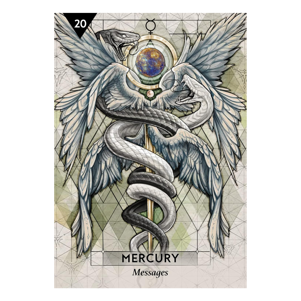 Oracle Deck Featuring Astrological Symbols and Insights