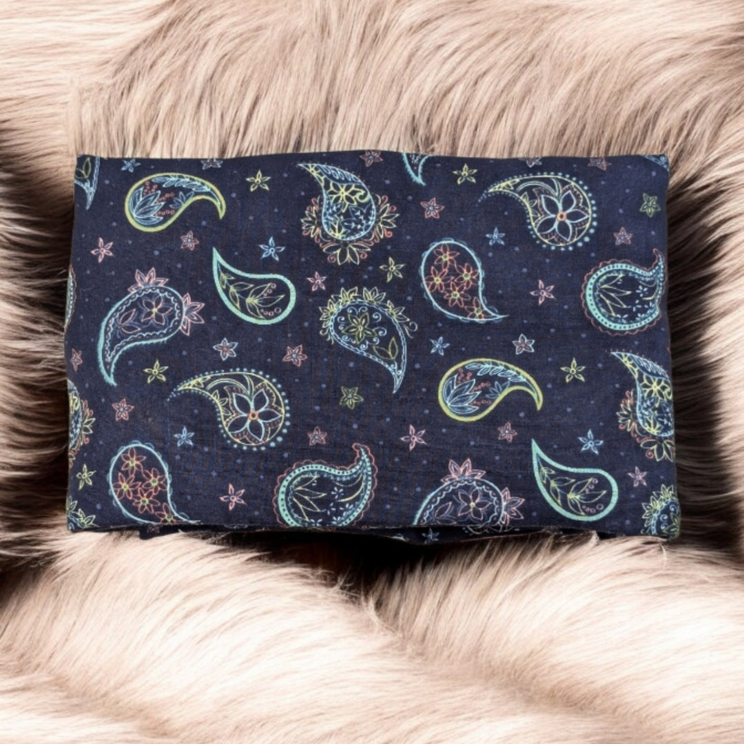 Zen Collection Starlight Paisley therapeutic neck wrap
