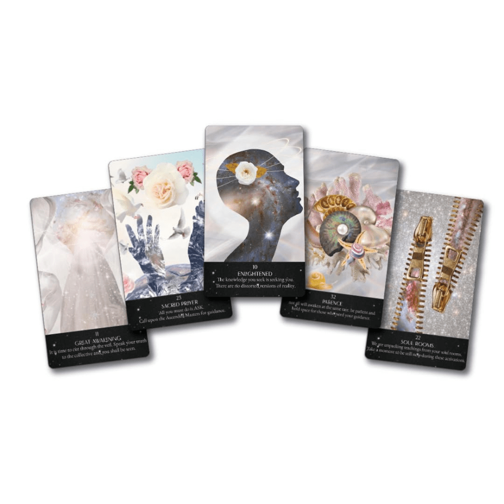 Starlight Frequencies Oracle deck by Leah Shoman
