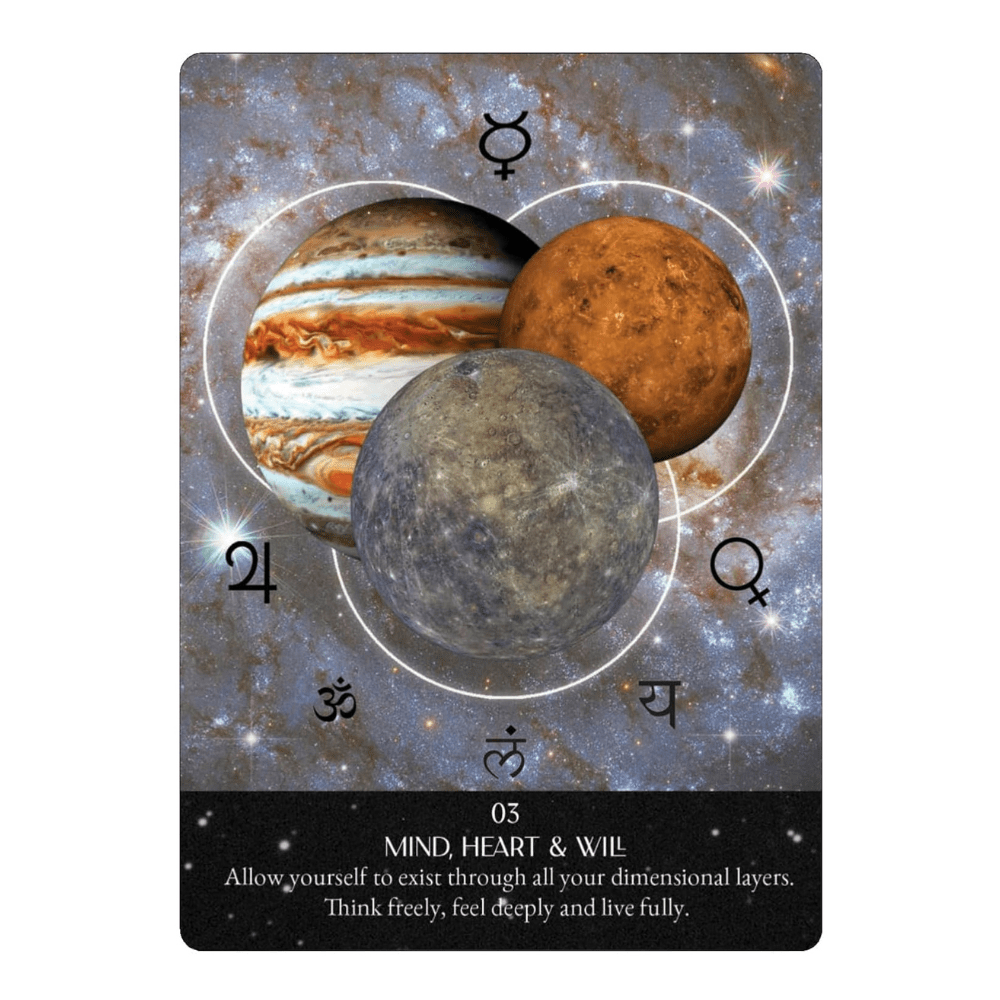 Starlight Frequencies Oracle guidebook