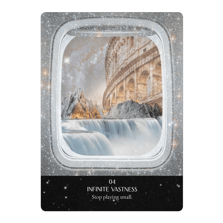 Illustrated cards from Starlight Frequencies Oracle