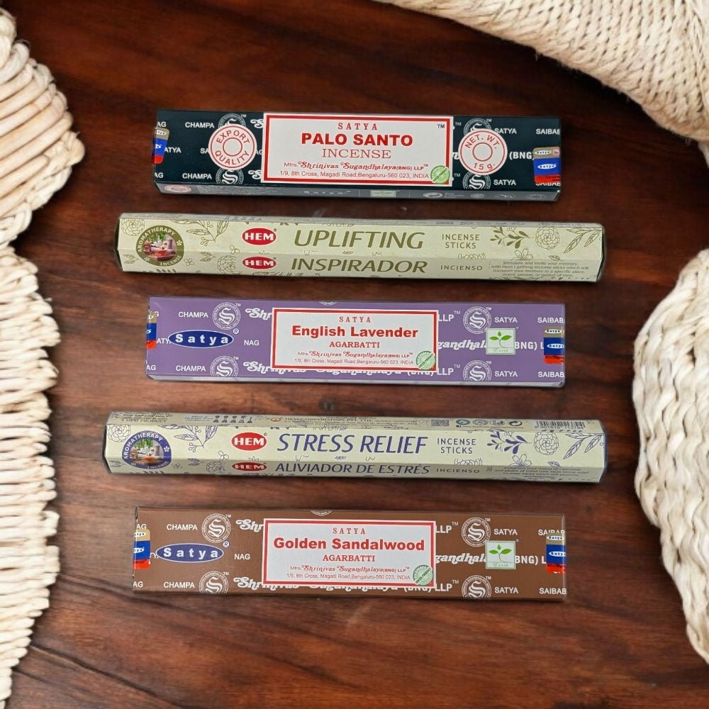 Stress Relief Incense – Lavender, Sandalwood & Palo Santo