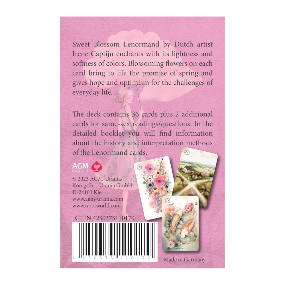 Sweet Blossom Lenormand Cards with Springtime Inspiration