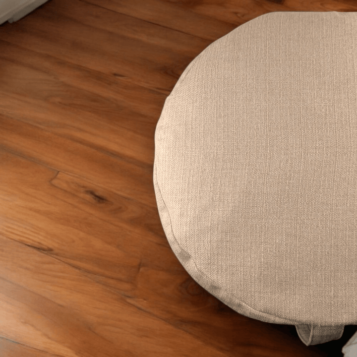 Zen Collection meditation pillow tan color
