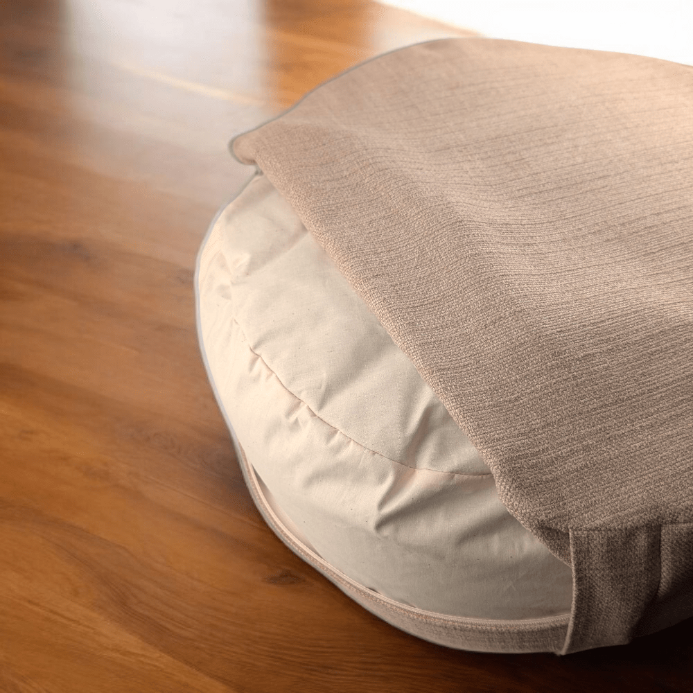 Adjustable buckwheat meditation pillow Canada