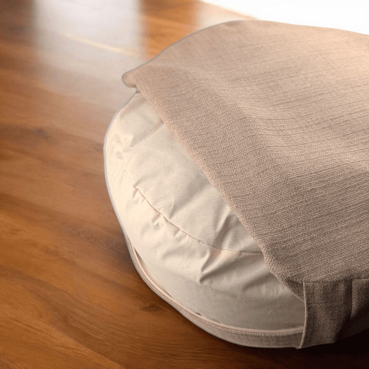 Adjustable buckwheat meditation pillow Canada