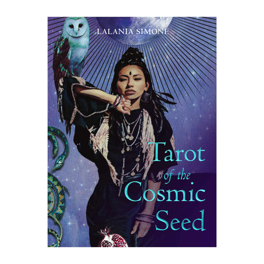 Cosmic Seed Tarot Deck with Inclusive and Vibrant Symbolism