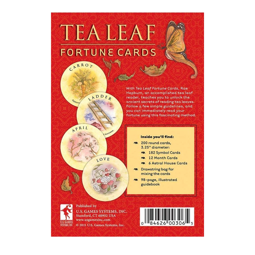 tea leaf fortune cards set with guidebook