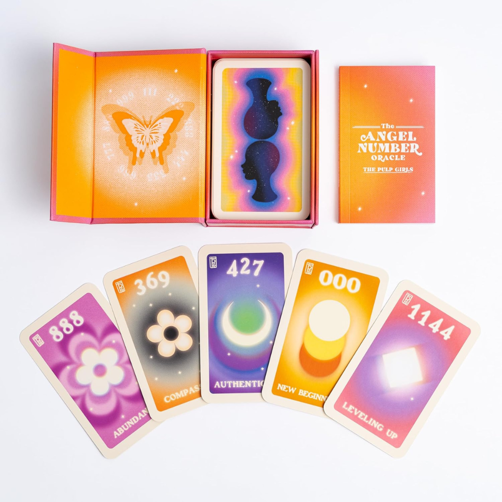 55-Card Deck for Channeling Angel Number Energy and Good Fortune