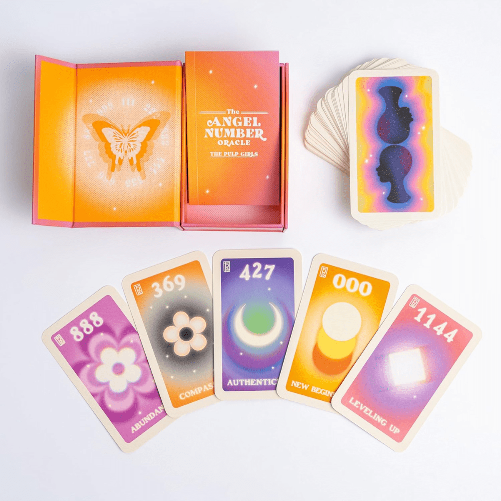 Angel Numbers Oracle Cards by Instagram’s The Pulp Girls