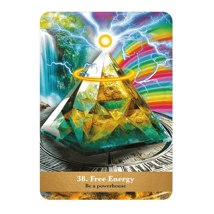 The Golden Future Oracle Deck by Diana Cooper - 44 Cards
