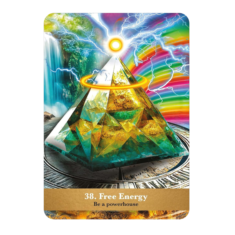 The Golden Future Oracle Deck by Diana Cooper - 44 Cards