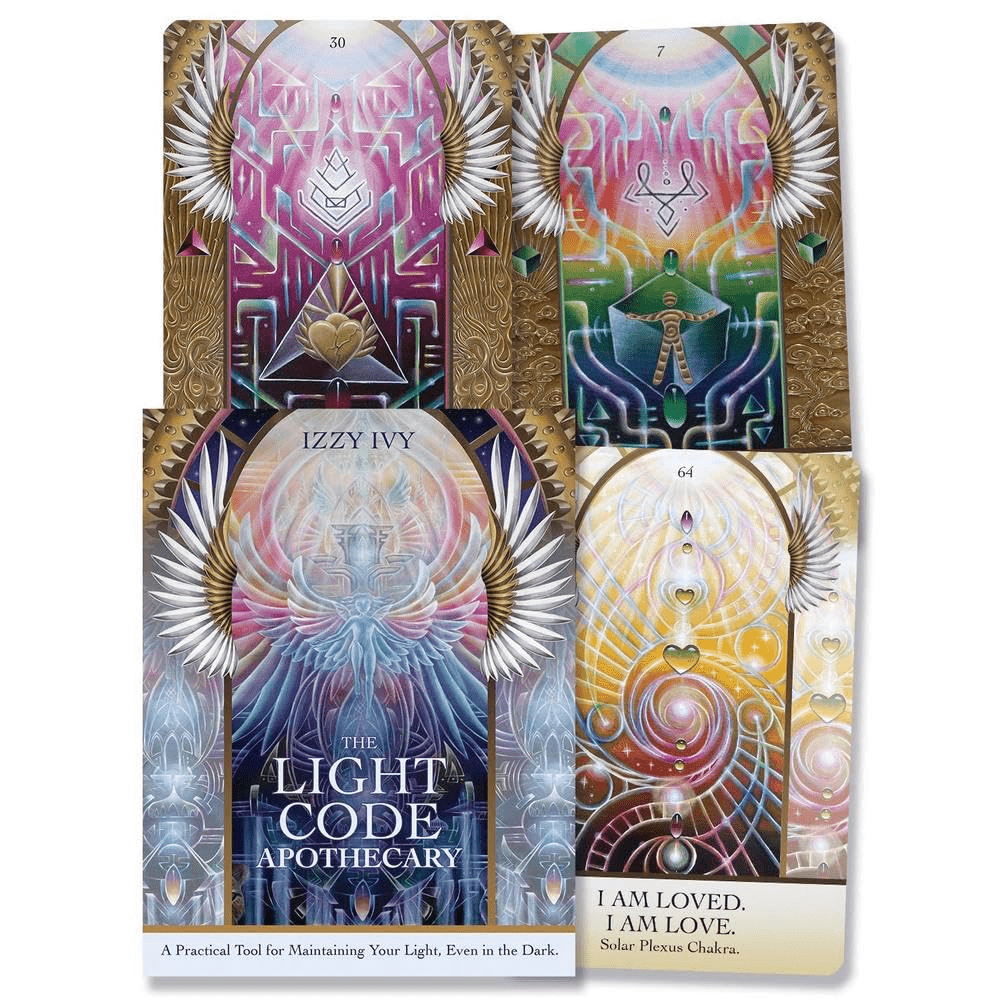 Izzy Ivy's Light Code Apothecary cards and guidebook

