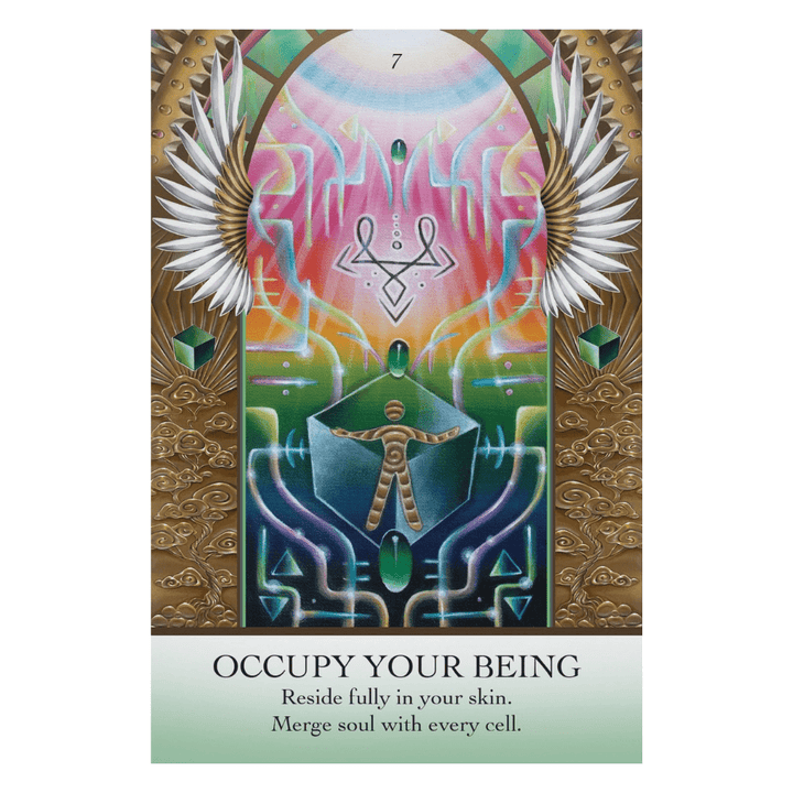 Sample cards from The Light Code Apothecary deck