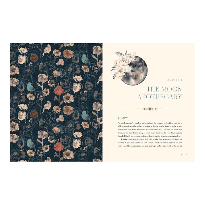 Lunar wellness and self-care book
