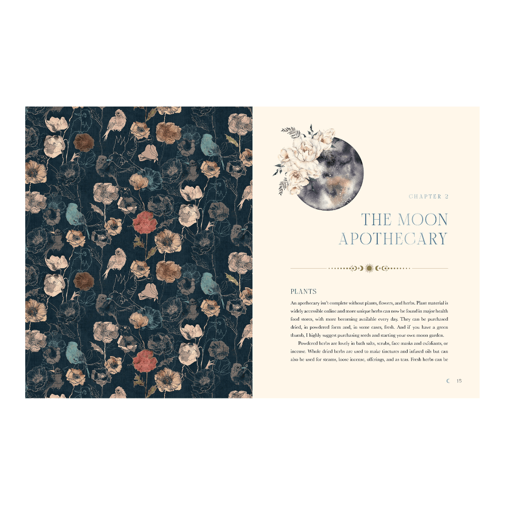 Lunar wellness and self-care book