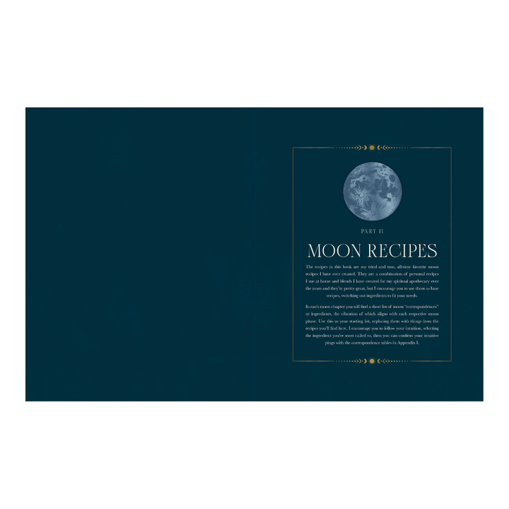 Herbal moon potions and bath rituals
