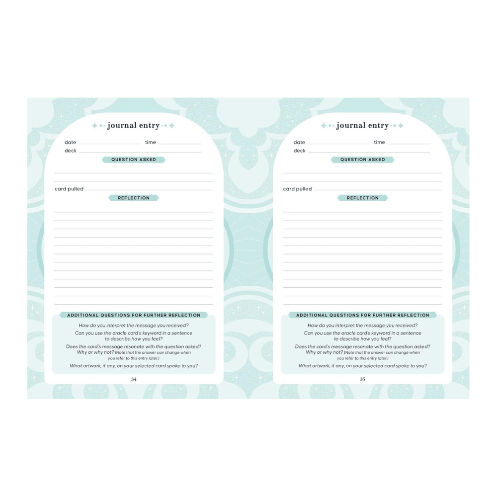 The Oracle Card Journal by Maria Sofia