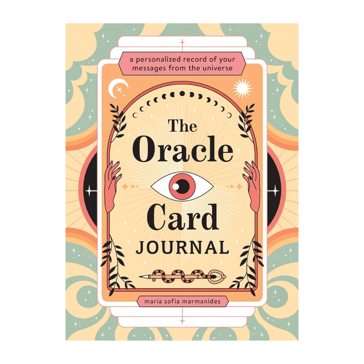 Guided oracle journal for card readings