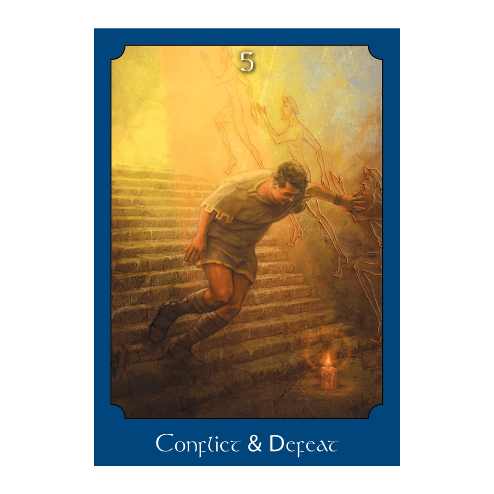 metaphysical tarot card deck with energy centers