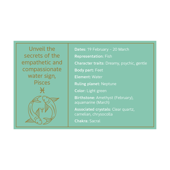 The Zodiac Guide to Pisces by Astrid Carvel