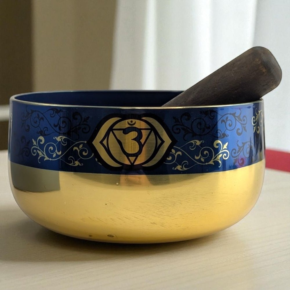 Intuition-focused Third Eye singing bowl available at zen collection a crystal shop near me in Barrie