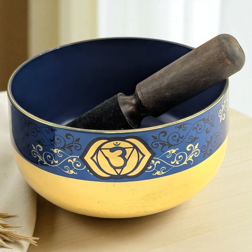 Intuition-focused Third Eye singing bowl available at zen collection a crystal shop near me in Barrie