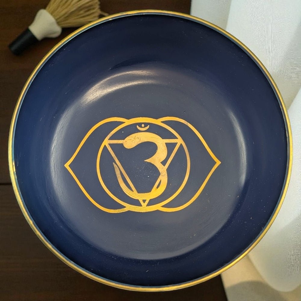 Intuition-focused Third Eye singing bowl available at zen collection a crystal shop near me in Barrie