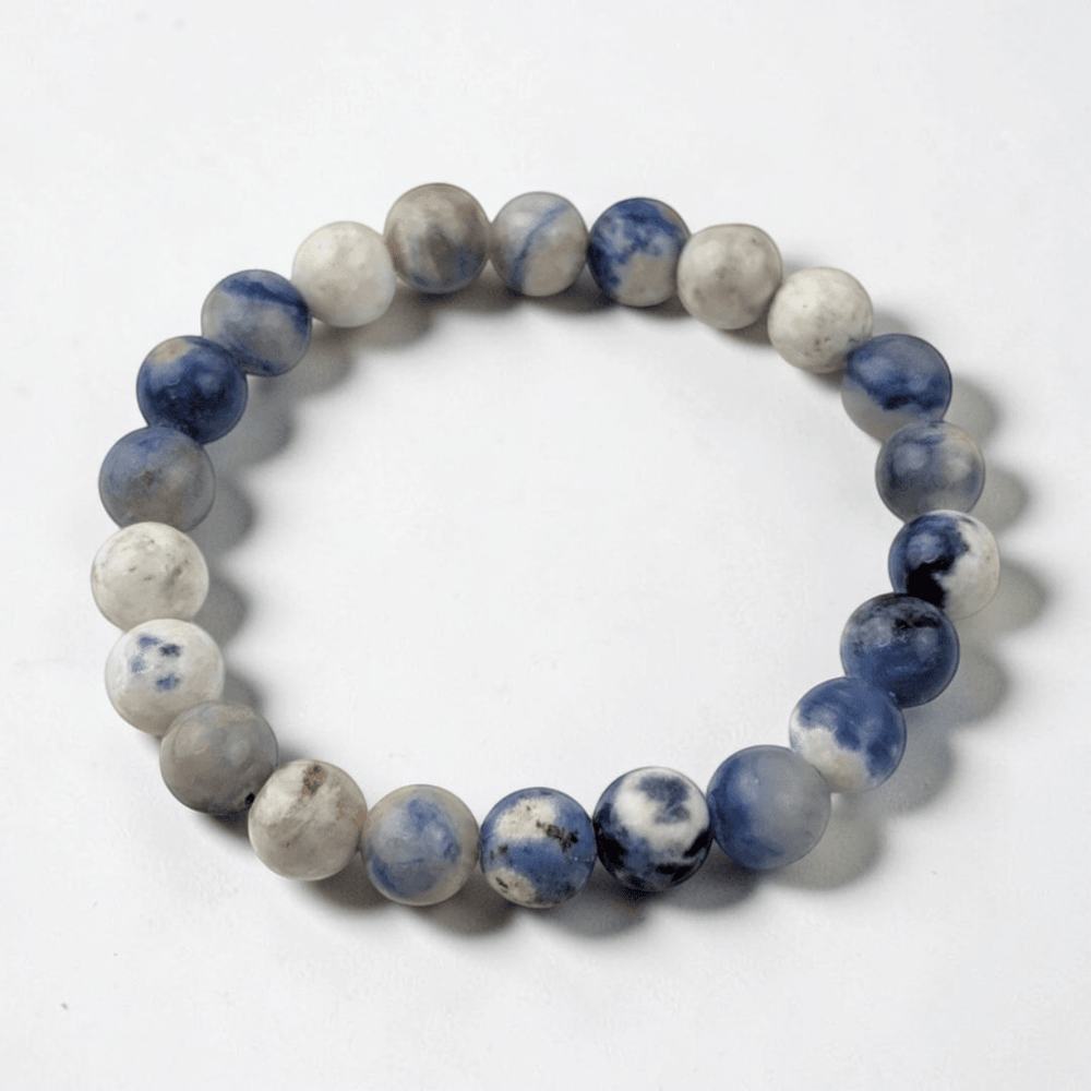 communication crystal bracelet for speaking your truth. Available at Zen Collection Metaphysical Store in Barrie