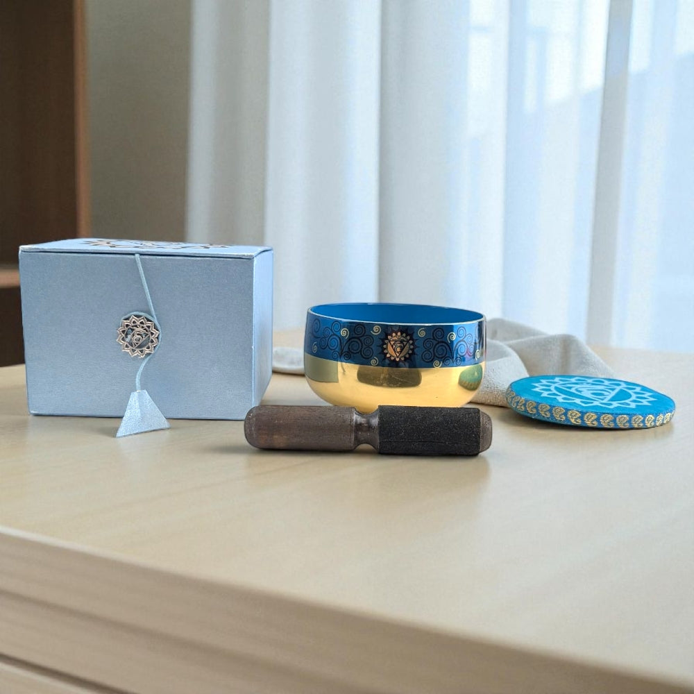 Singing bowl for clear communication and self-expression available at zen collection a crystal shop near me