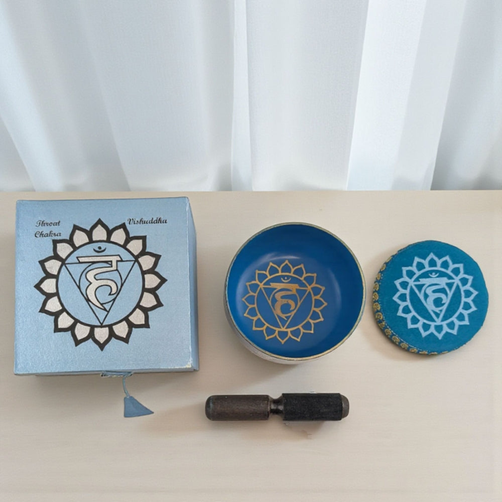 Singing bowl for clear communication and self-expression available at zen collection a crystal shop near me