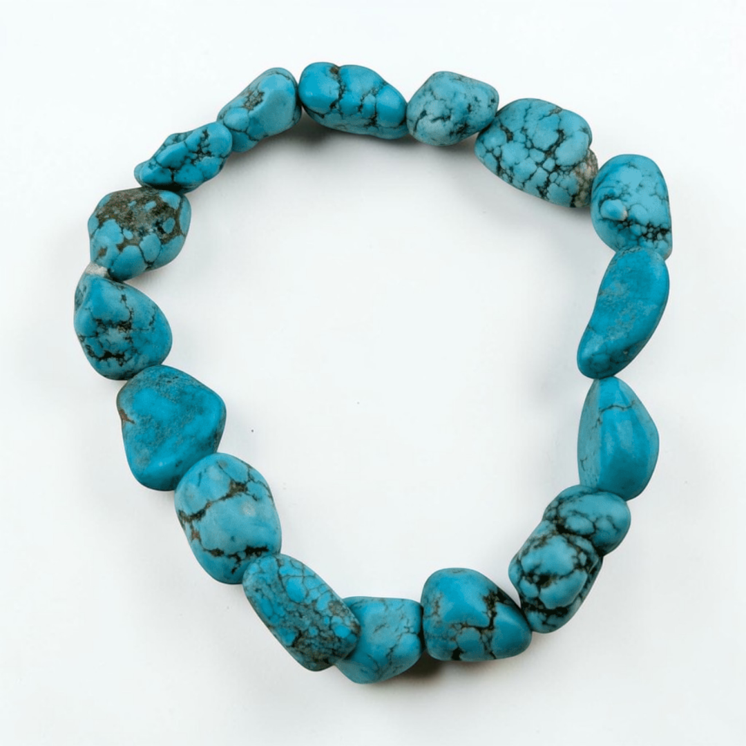 turquoise chip bracelet