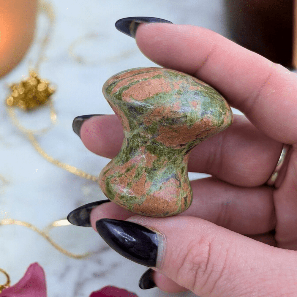 Unakite Personal Massager for emotional healing