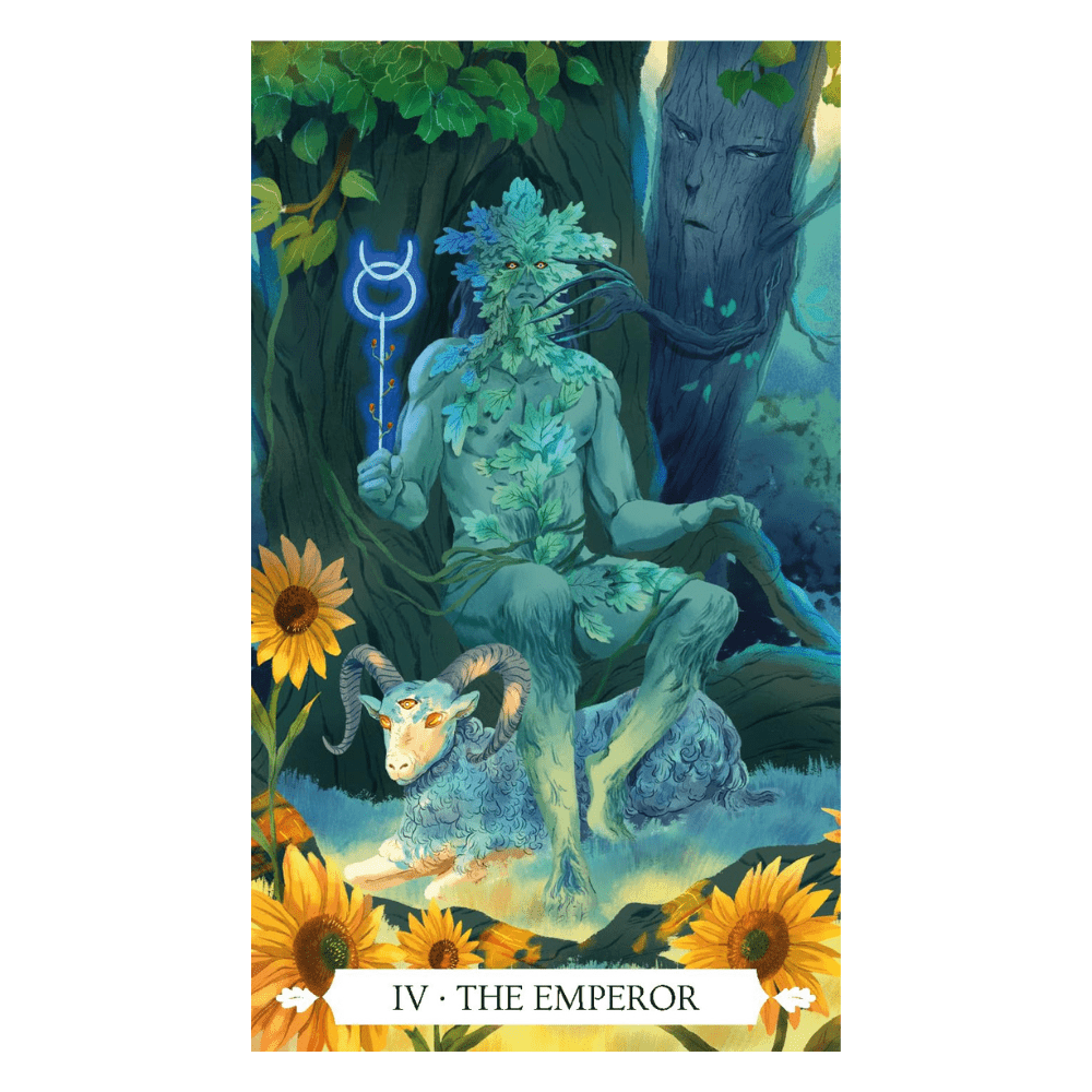 Enchanted island tarot card set