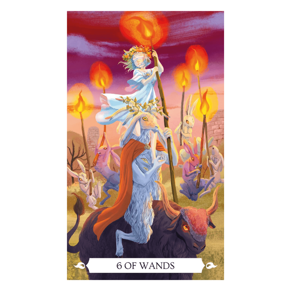 Magical tarot deck with guidebook