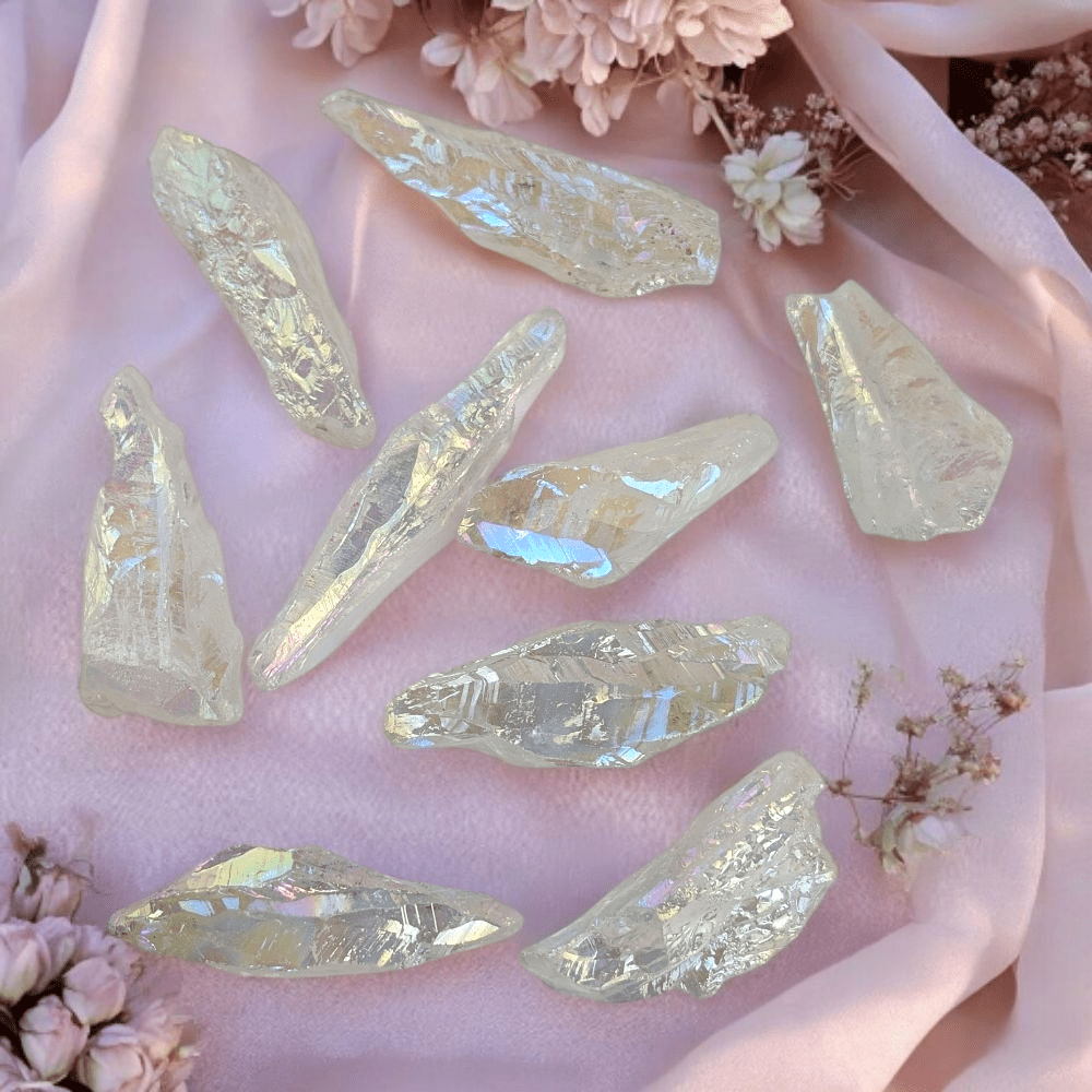 Angel aura quartz for spiritual clarity