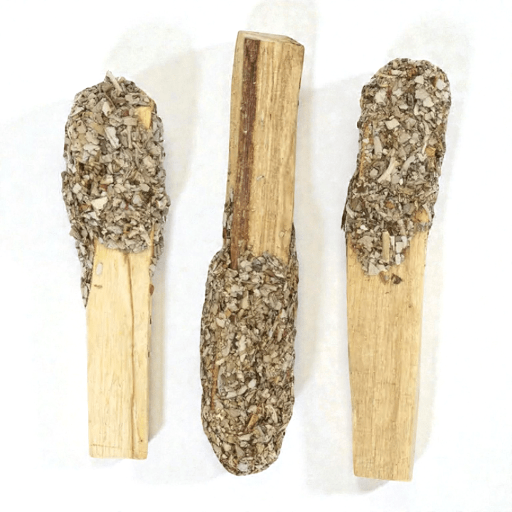 White Sage Leaves and Palo Santo Pop available at zen collection metaphysical store in Barrie. Shop in-store or online now