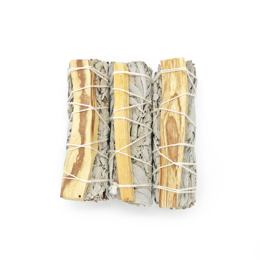 White Sage and Palo Santo Smudge Stick available at Zen Collection Crystal Store Near Me