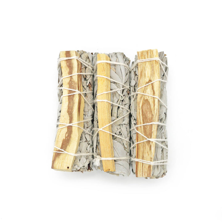 White Sage and Palo Santo Smudge Stick available at Zen Collection Crystal Store Near Me