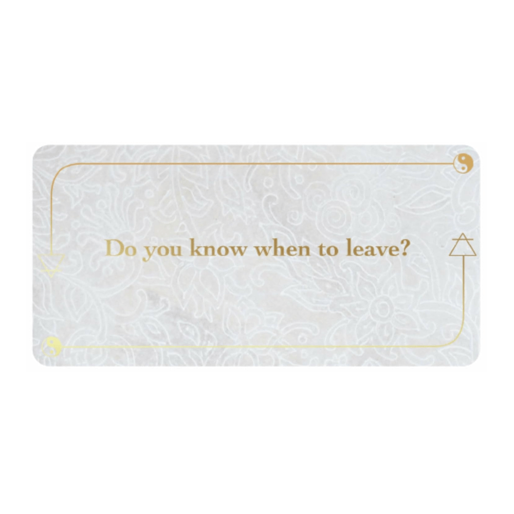 Intuitive card deck with alchemical symbols