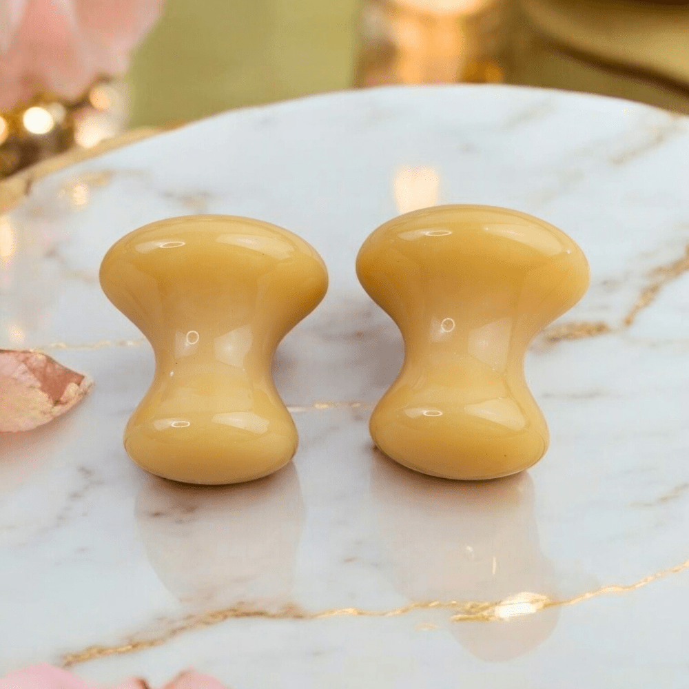 Self-care and relaxation with Yellow Aventurine massager